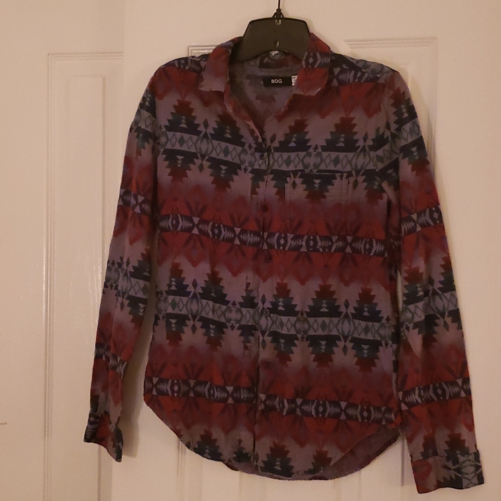 Aztec Flannel